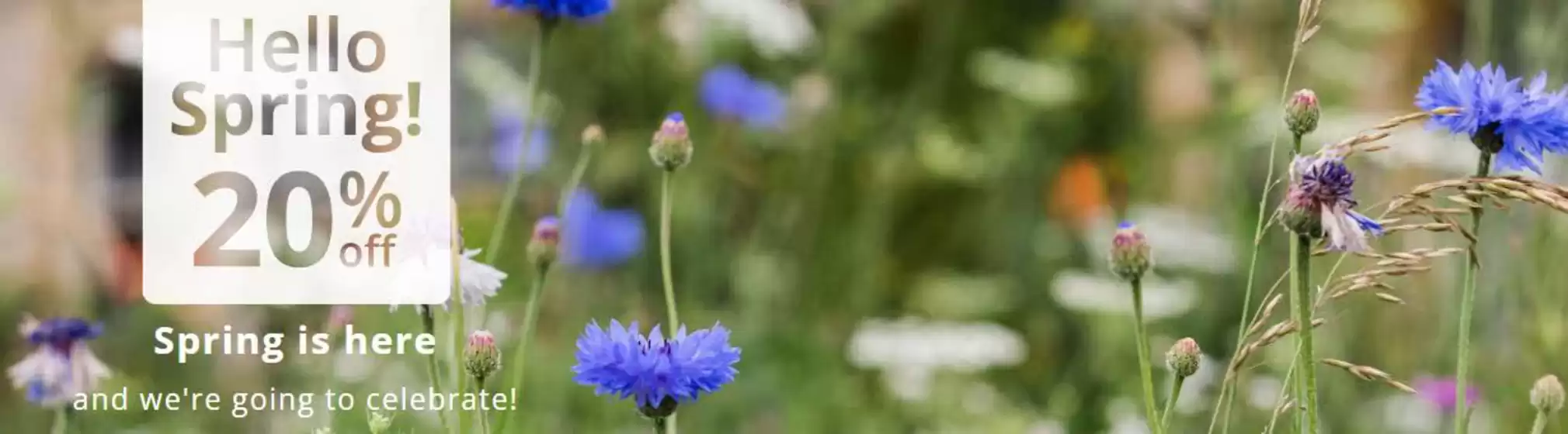 Crocus catalogue | Hello Spring ! 20% Off | 2026-04-03T00:00:00.000Z - 2026-04-21T00:00:00.000Z