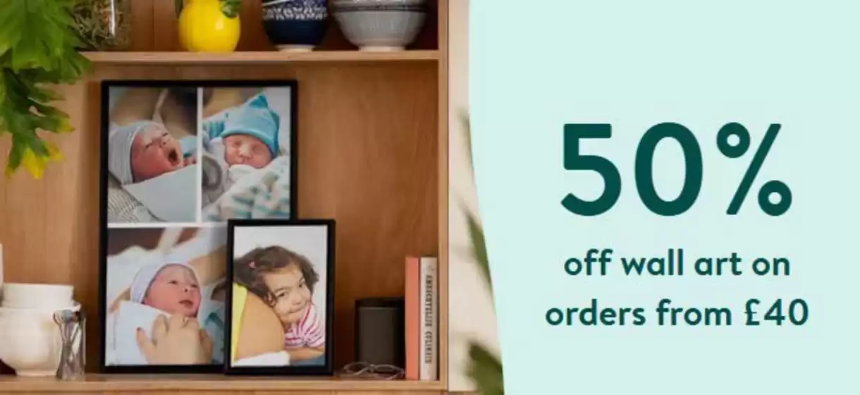 Photobox catalogue | 50% Off Wall Art On Orders From £40  | 2026-04-03T00:00:00.000Z - 2026-04-18T00:00:00.000Z