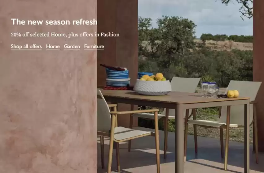 John Lewis catalogue in Manchester | The New Season Refresh | 2026-04-08T00:00:00.000Z - 2026-04-22T00:00:00.000Z