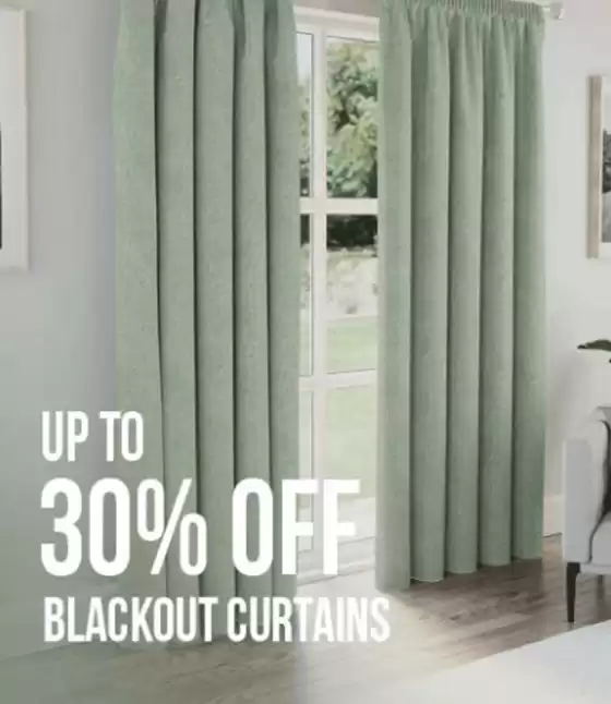 TJ Hughes catalogue in Manchester | Up To 30% Off Blackourt Curtains | 2026-04-08T00:00:00.000Z - 2026-04-13T00:00:00.000Z