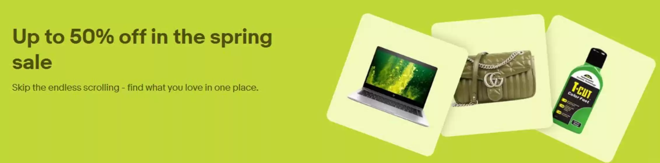 eBay catalogue in Manchester | Up To 50% Off In The Spring Sale | 2026-04-08T00:00:00.000Z - 2026-04-13T00:00:00.000Z