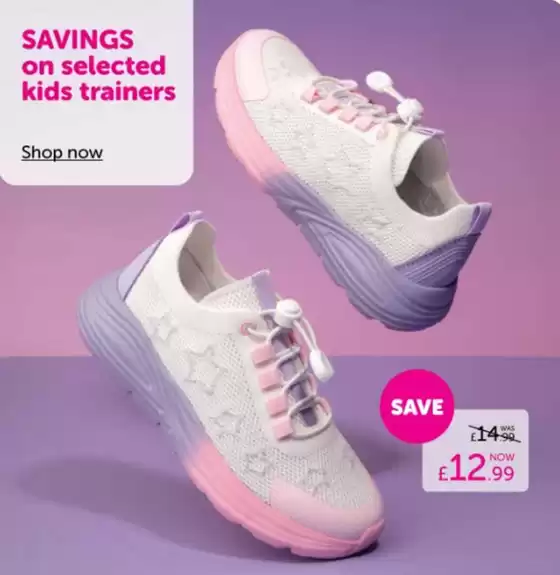 Shoe Zone catalogue | Savings On Selected Kids Trainers | 2026-04-09T00:00:00.000Z - 2026-04-20T00:00:00.000Z