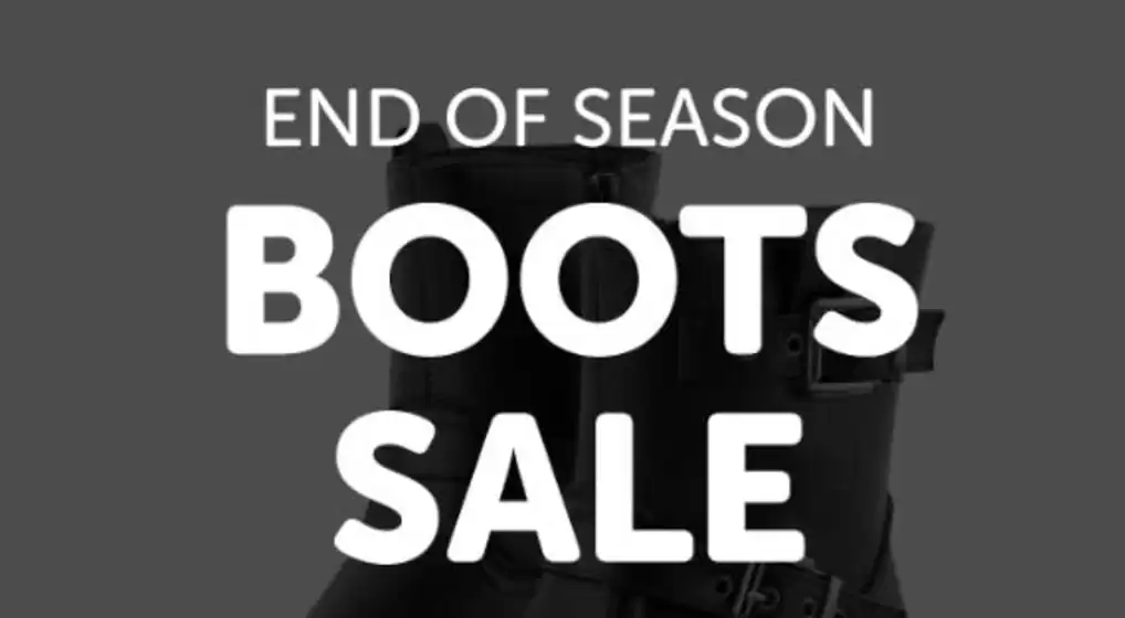 Shoe Zone catalogue | Ends Of Season Boots Sale | 2026-04-09T00:00:00.000Z - 2026-04-30T00:00:00.000Z