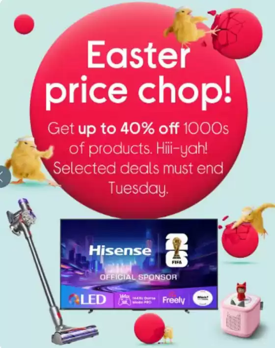 Currys catalogue in Telford | Easter Price Chop! | 2026-04-09T00:00:00.000Z - 2026-04-29T00:00:00.000Z