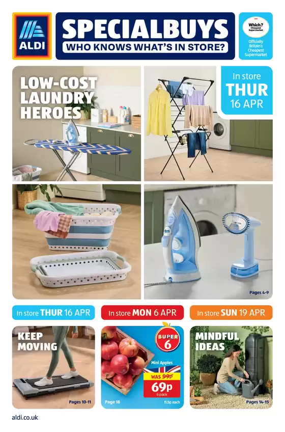 Aldi catalogue | Great offer for bargain hunters | 2026-04-06T00:00:00.000Z - 2026-04-19T00:00:00.000Z