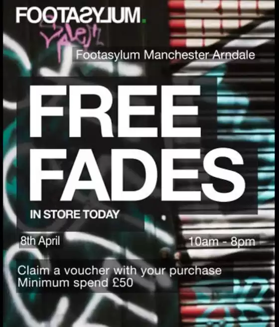 Footasylum catalogue in Stoke-on-Trent | Free Fades | 2026-04-10T00:00:00.000Z - 2026-04-25T00:00:00.000Z