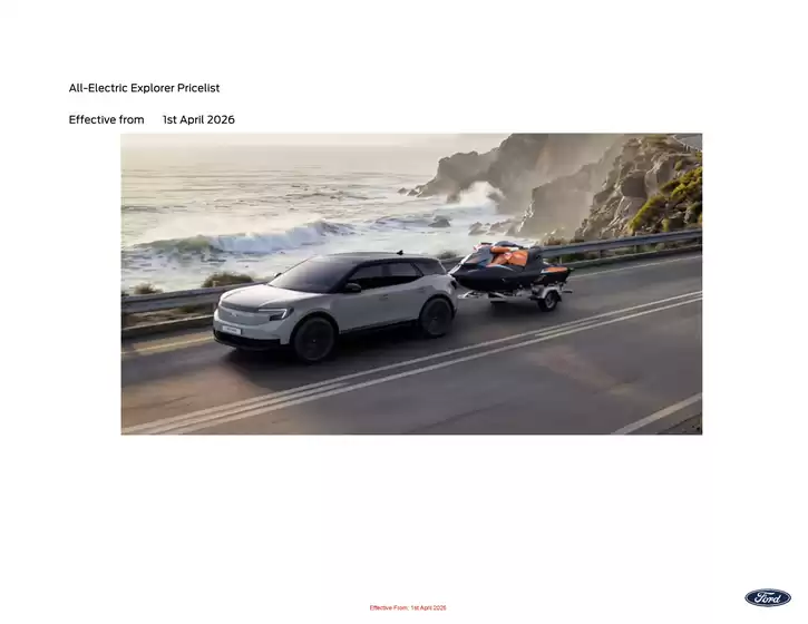 Ford catalogue in Redruth | PL Explorer Customer Price List. | 2026-04-14T00:00:00.000Z - 2026-04-28T00:00:00.000Z