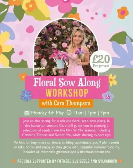 Frosts Garden Centres catalogue in Maidstone | Floral Sow Along | 2026-04-16T00:00:00.000Z - 2026-05-04T00:00:00.000Z