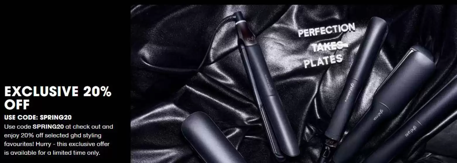 GHD catalogue in Wood Street | Ecxlusive 20% Off | 2026-04-16T00:00:00.000Z - 2026-05-07T00:00:00.000Z