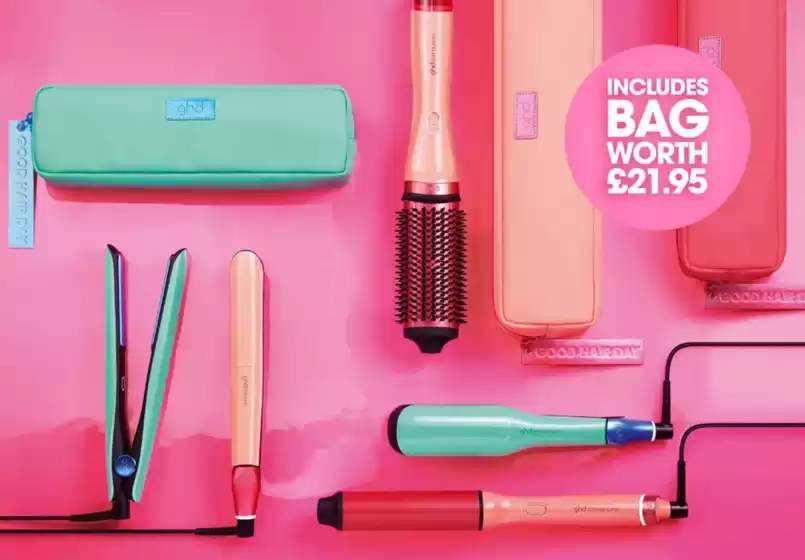 GHD catalogue in Wood Street | Includes Bag Worth | 2026-04-16T00:00:00.000Z - 2026-04-23T00:00:00.000Z