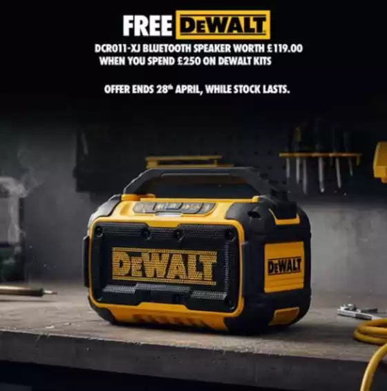 Machine Mart catalogue | Free DeWalt`  | 2026-04-21T00:00:00.000Z - 2026-04-28T00:00:00.000Z