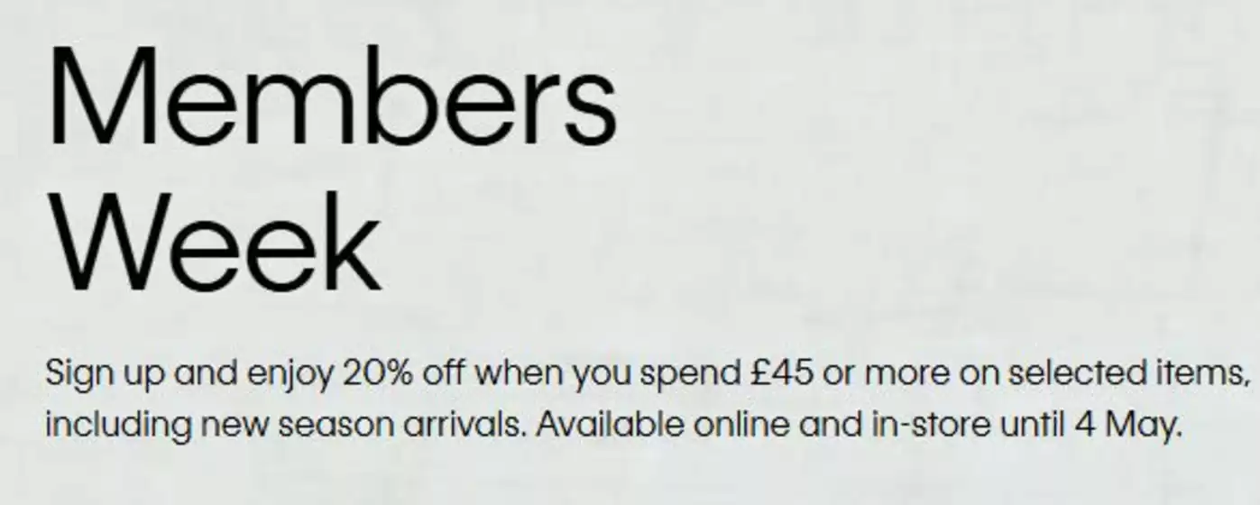 Calvin Klein catalogue in Glasgow | Members Week  | 2026-04-23T00:00:00.000Z - 2026-05-04T00:00:00.000Z