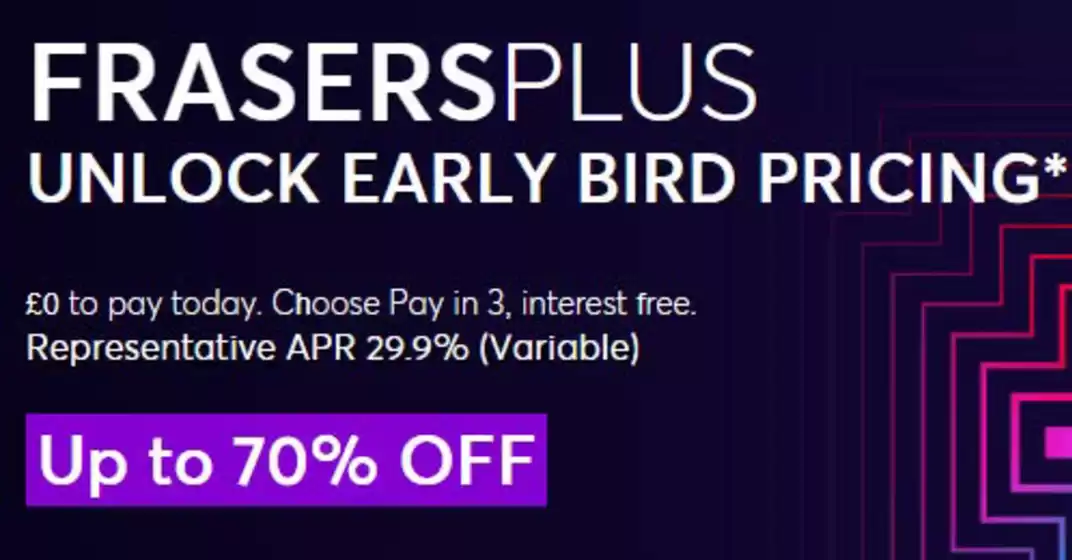 Game catalogue | Frasersplus Unlock Early Bird Pricing | 2026-04-23T00:00:00.000Z - 2026-05-03T00:00:00.000Z