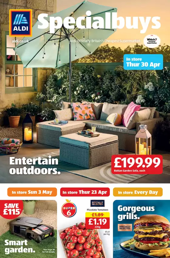 Aldi catalogue in Blackburn - West Lothian | Exclusive deals for our customers | 2026-04-23T00:00:00.000Z - 2026-05-03T00:00:00.000Z
