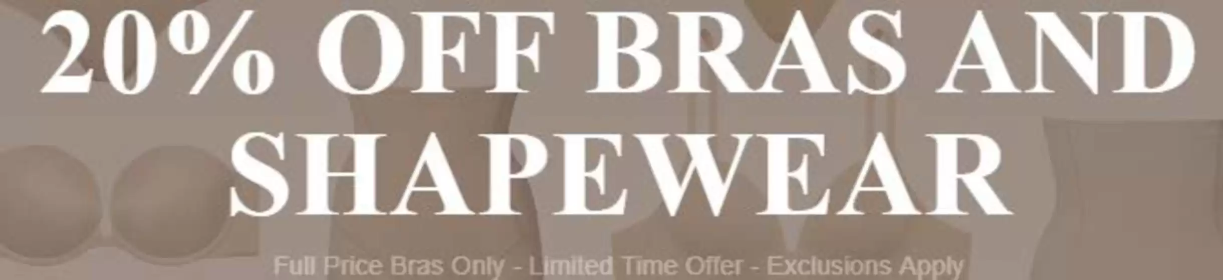 La Senza catalogue | 20% Off Bras And Shapewear | 2026-04-29T00:00:00.000Z - 2026-05-11T00:00:00.000Z