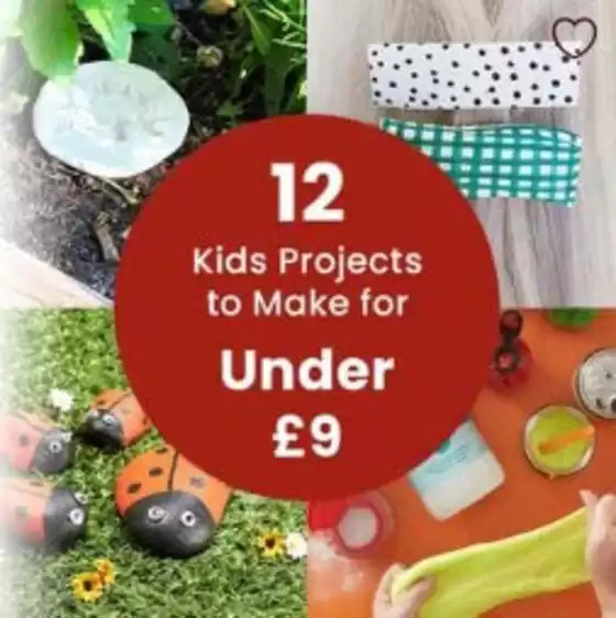 Hobbycraft catalogue in Islington | 12 Kids Projects To Make For Under £9  | 2026-04-30T00:00:00.000Z - 2026-05-07T00:00:00.000Z