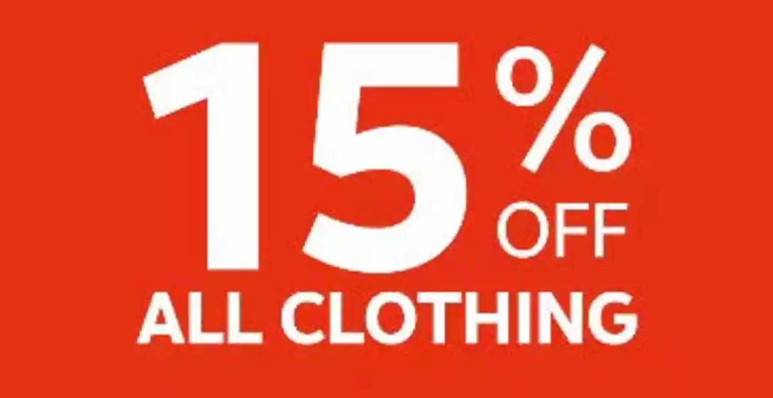 Sainsbury's catalogue in Rainworth | 15% Off All Clothing | 2026-04-30T00:00:00.000Z - 2026-05-19T00:00:00.000Z