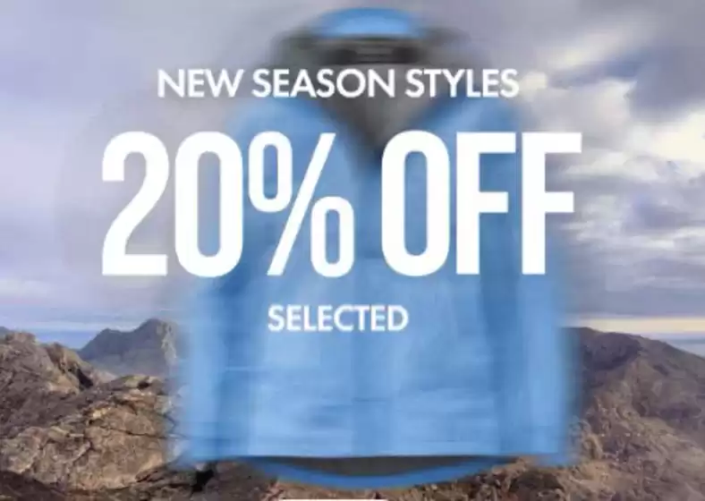 Snow + Rock catalogue | New Season Styles 20% Off | 2026-05-05T00:00:00.000Z - 2026-05-27T00:00:00.000Z