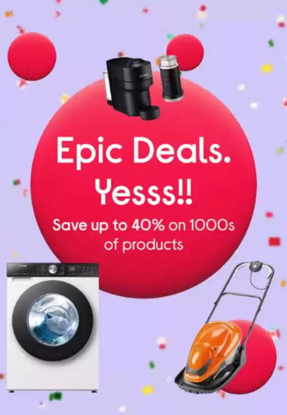 Currys catalogue in London | Epic Deals. Yess!! | 2026-05-14T00:00:00.000Z - 2026-05-30T00:00:00.000Z