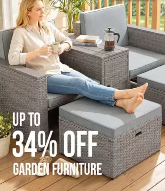 TJ Hughes catalogue in Leicester | Up To 34% Off Garden Furniture | 2026-05-15T00:00:00.000Z - 2026-05-19T00:00:00.000Z