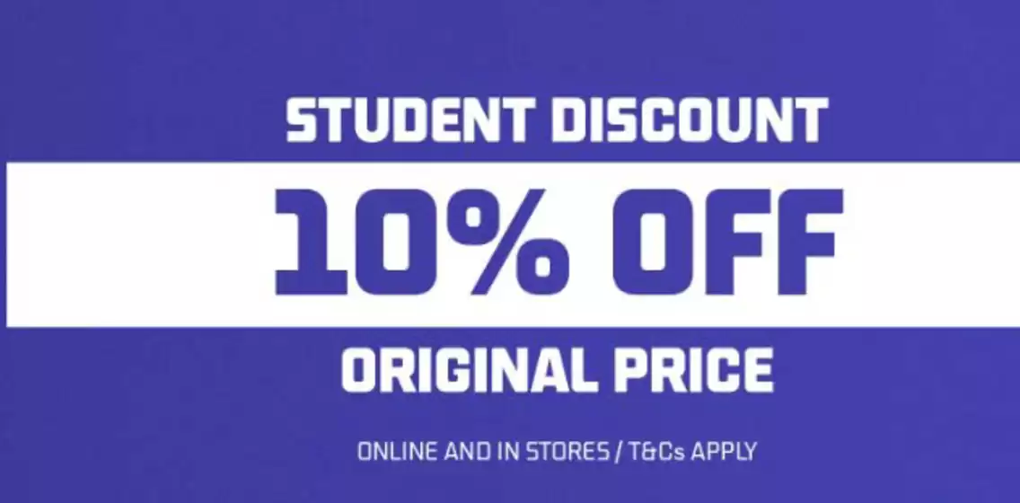 Foot Locker catalogue | Student Discount 10% Off Original Price | 2026-05-18T00:00:00.000Z - 2026-05-31T00:00:00.000Z