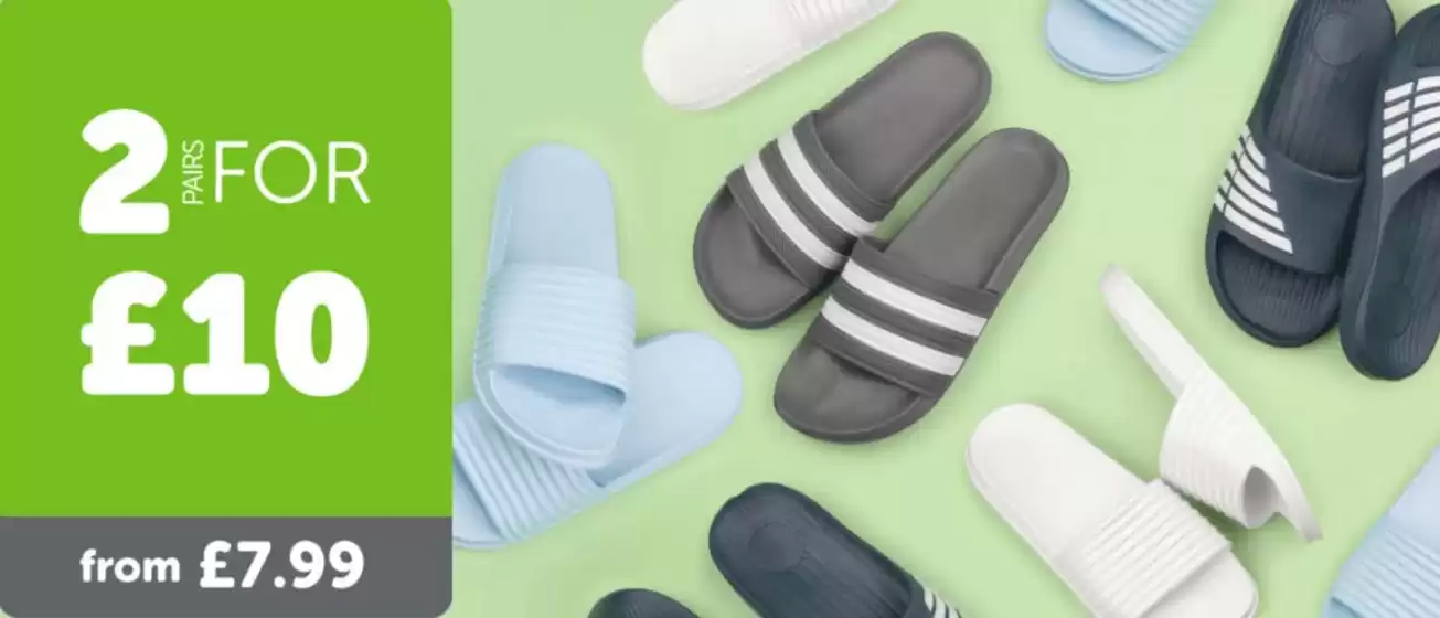 Shoe Zone catalogue | 2 Pairs For £10 | 2026-05-29T00:00:00.000Z - 2026-06-08T00:00:00.000Z
