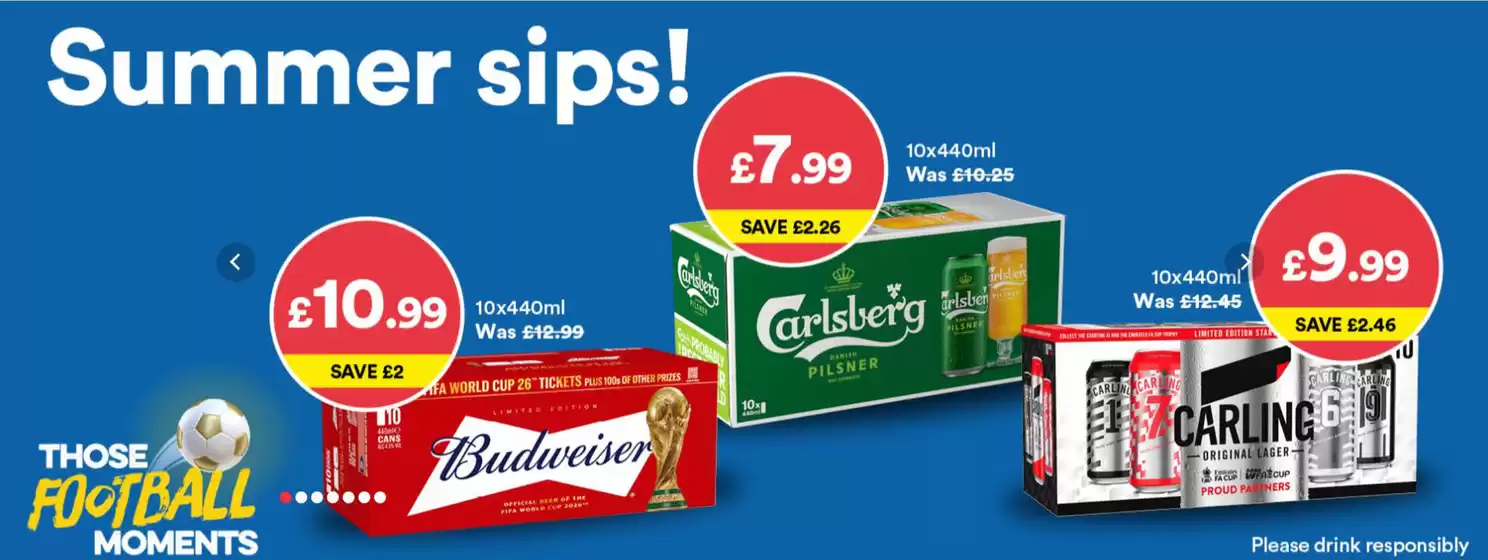 Costcutter catalogue in Madeley | Summer Sips! | 2026-06-01T00:00:00.000Z - 2026-06-22T00:00:00.000Z