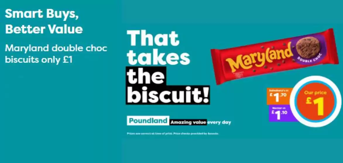 Poundland catalogue | That Takes The Biscuit! | 2026-06-03T00:00:00.000Z - 2026-06-23T00:00:00.000Z