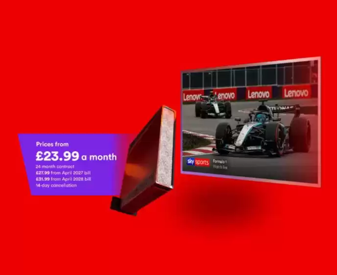 Virgin Media catalogue in Sudbury | Prices  | 2026-06-03T00:00:00.000Z - 2026-06-23T00:00:00.000Z