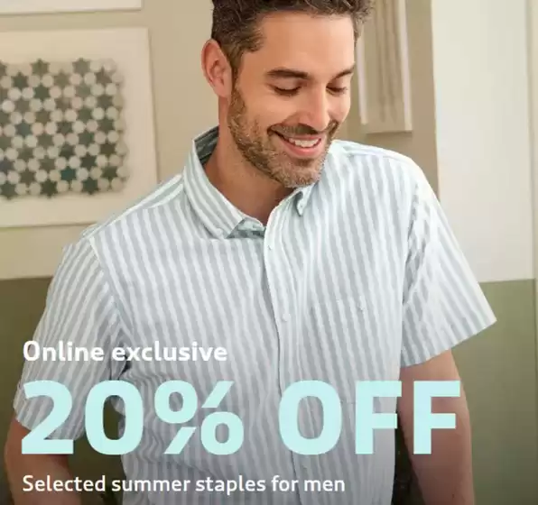 Cotton Traders catalogue | Online Exclusive 20% Off | 2026-06-04T00:00:00.000Z - 2026-06-22T00:00:00.000Z