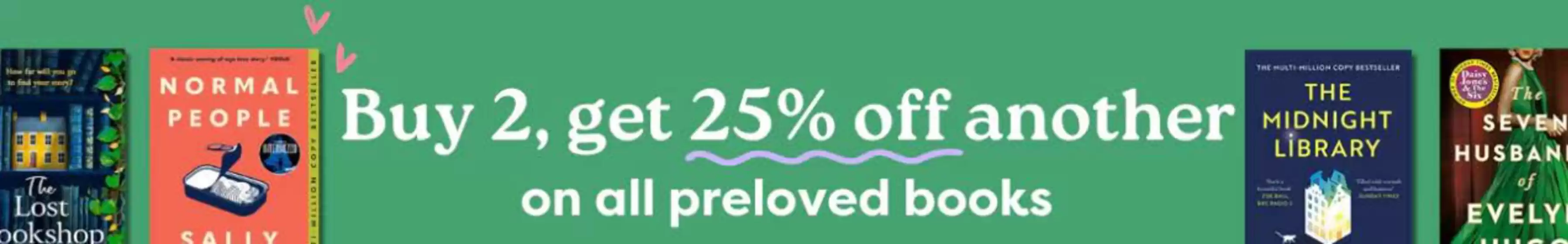 World Of Books catalogue | Buy 2 , Get 25% Off Another On All Preloves Books | 2026-06-04T00:00:00.000Z - 2026-06-30T00:00:00.000Z