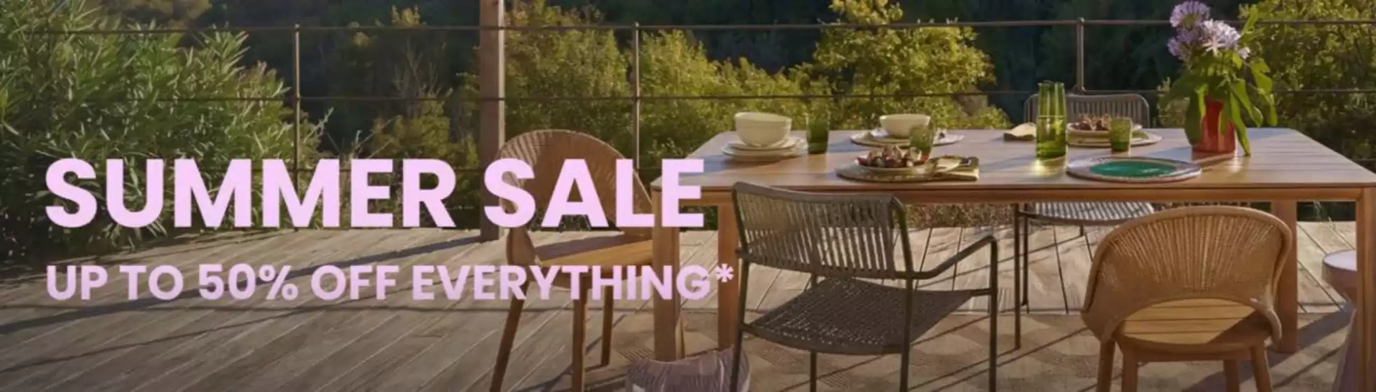 La Redoute catalogue | Summer Sale Up To 50% Off Everything** | 2026-06-08T00:00:00.000Z - 2026-06-22T00:00:00.000Z