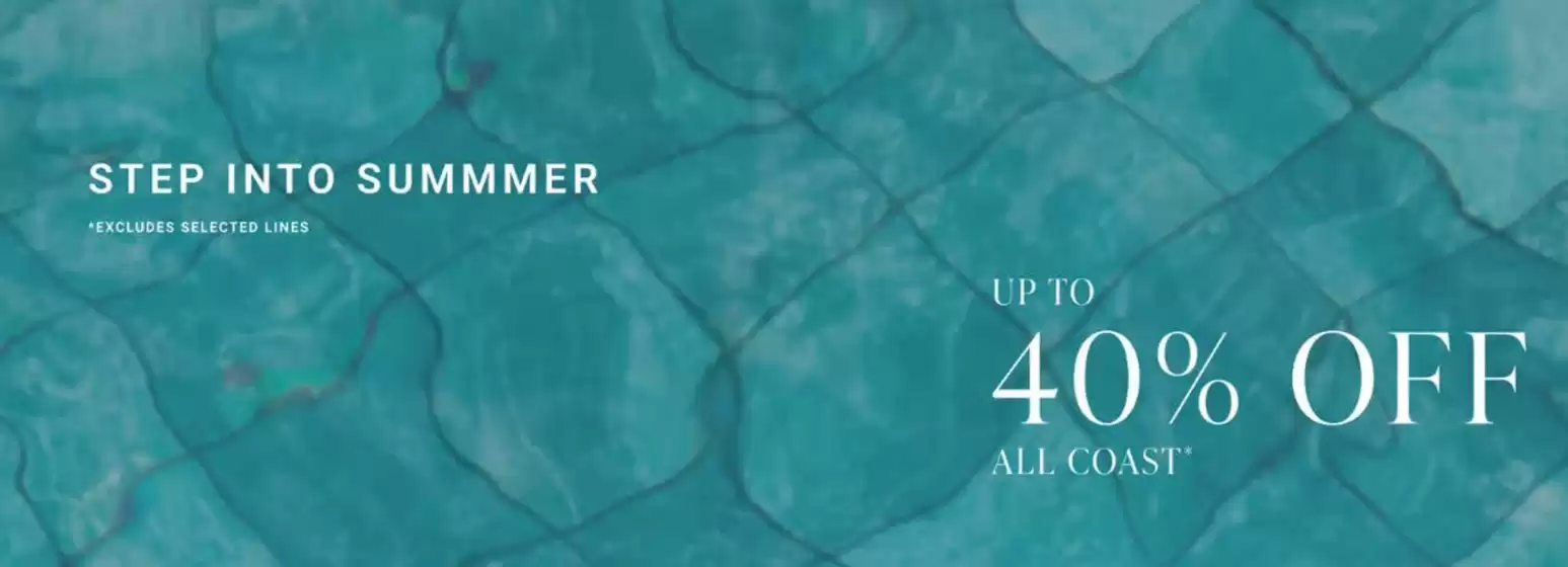 Coast catalogue in Lincoln | Step Into Summer | 2026-06-10T00:00:00.000Z - 2026-06-20T00:00:00.000Z