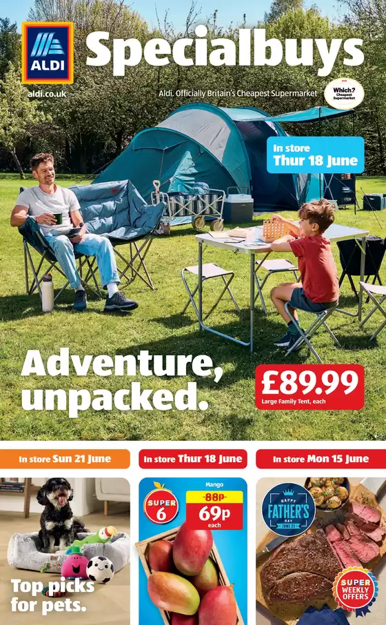 Aldi catalogue | Wide range of offers | 2026-06-15T00:00:00.000Z - 2026-06-21T00:00:00.000Z