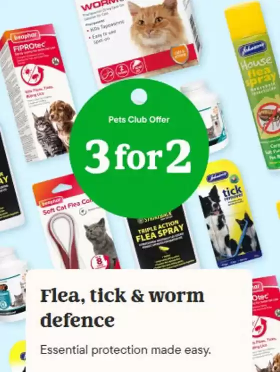 Pets at Home catalogue in Bembridge | 3 For 2 ` | 2026-06-15T00:00:00.000Z - 2026-07-03T00:00:00.000Z