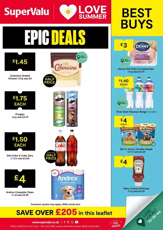 SuperValu catalogue | SuperValu weekly offers | 2026-06-21T00:00:00.000Z - 2026-07-11T00:00:00.000Z