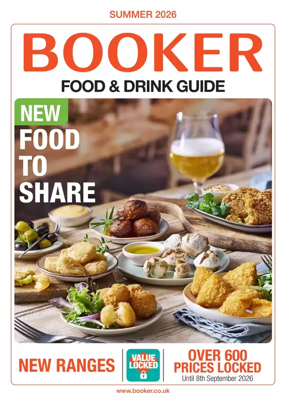 Booker Wholesale catalogue | FOOD & DRINK GUIDE | 2026-06-22T00:00:00.000Z - 2026-08-31T00:00:00.000Z