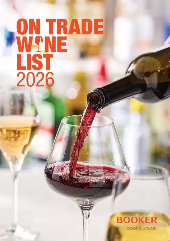 Booker Wholesale catalogue | ON TRADE W NE LIST 2026 | 2026-06-22T00:00:00.000Z - 2026-12-31T00:00:00.000Z