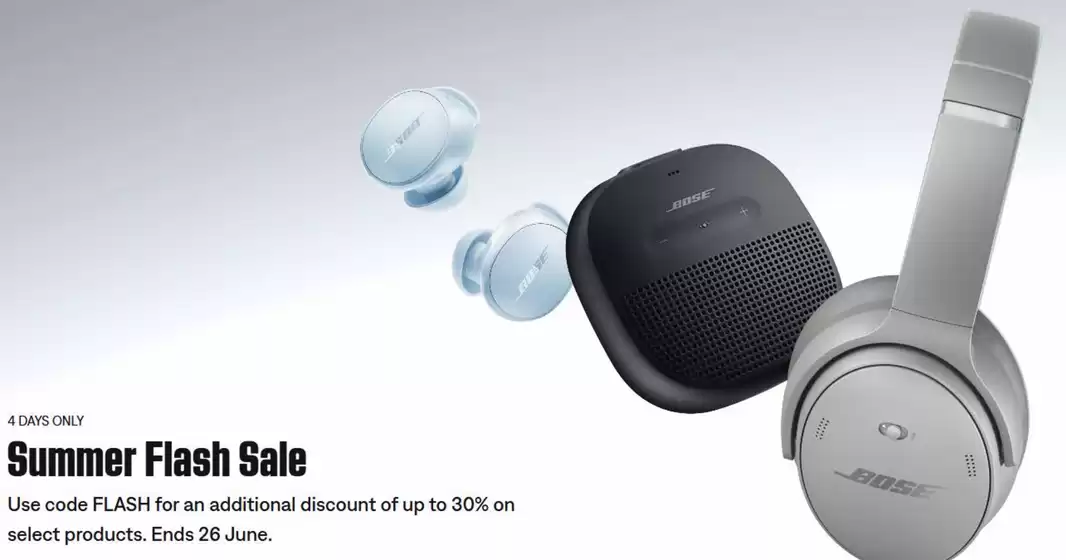 Bose catalogue in Henley-on-Thames | Summer Flash Sale | 2026-06-24T00:00:00.000Z - 2026-06-29T00:00:00.000Z