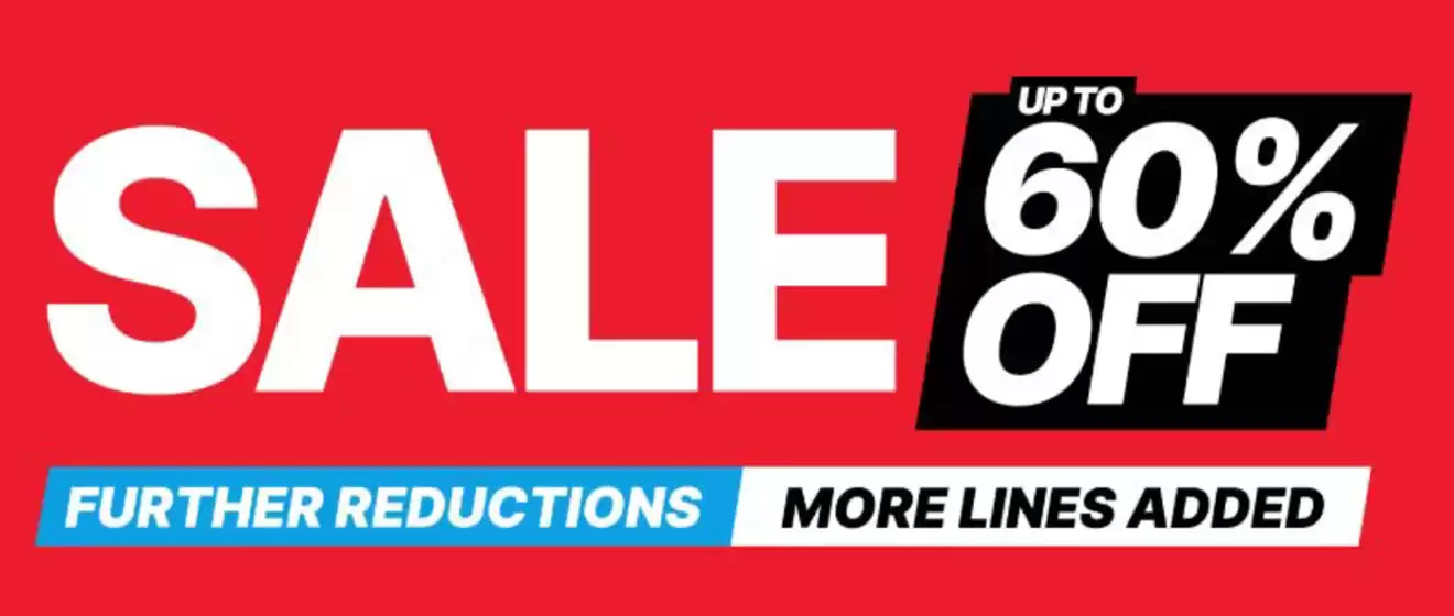 Footasylum catalogue | Sale Up TO 60% Off Fruther Reductions More Lines Addes | 2026-06-25T00:00:00.000Z - 2026-07-03T00:00:00.000Z