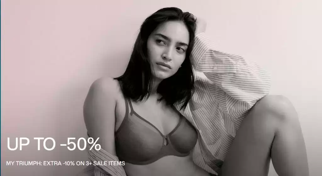 Triumph catalogue in Radyr | Up To -50%  | 2026-06-26T00:00:00.000Z - 2026-07-04T00:00:00.000Z