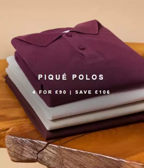 Hawes & Curtis catalogue in Brighton | Pique Polos  | 2026-06-30T00:00:00.000Z - 2026-07-17T00:00:00.000Z