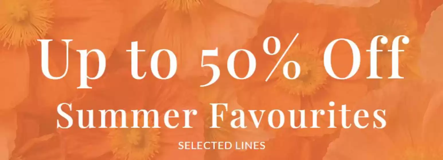 Jones Bootmaker catalogue | Up To 50% off Summer Favourites | 2026-07-03T00:00:00.000Z - 2026-07-21T00:00:00.000Z