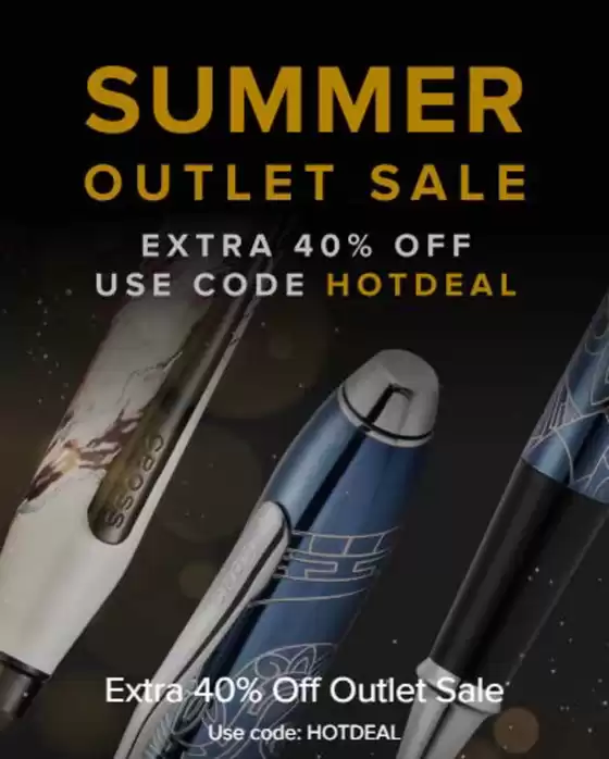 Cross catalogue | Summer Outlet Sale | 2026-07-07T00:00:00.000Z - 2026-07-20T00:00:00.000Z