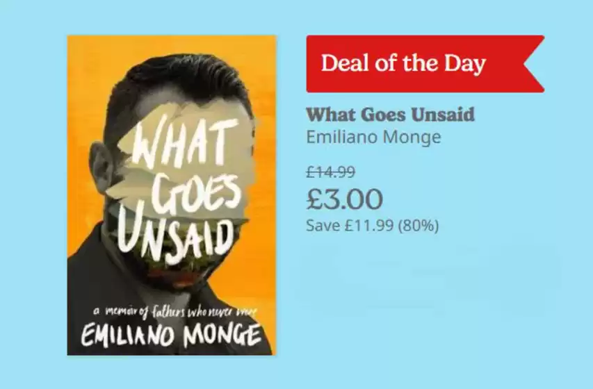 Wordery catalogue | Deal Of The Day` | 2026-07-08T00:00:00.000Z - 2026-07-21T00:00:00.000Z