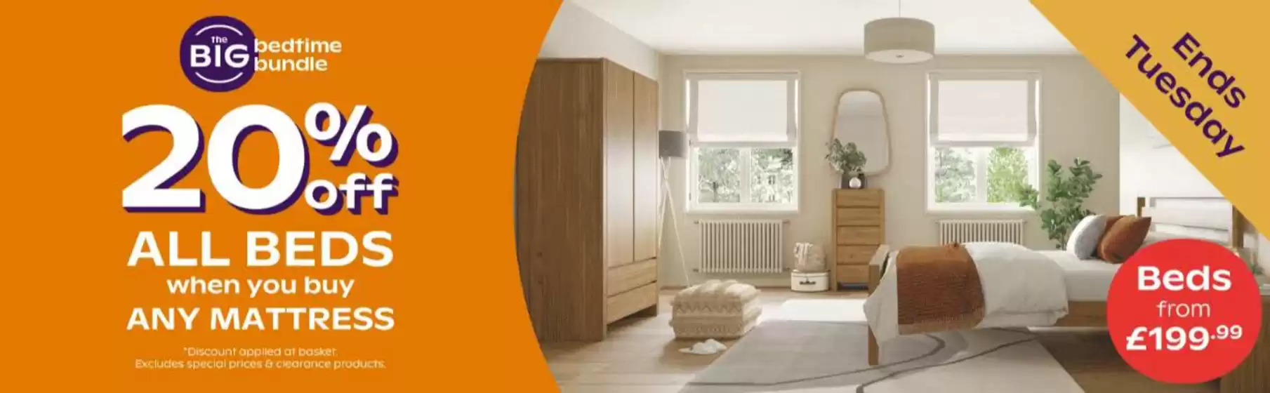 Bensons for Beds catalogue | 20% Off All Beds When You Buy Any Mattress | 2026-07-08T00:00:00.000Z - 2026-07-20T00:00:00.000Z