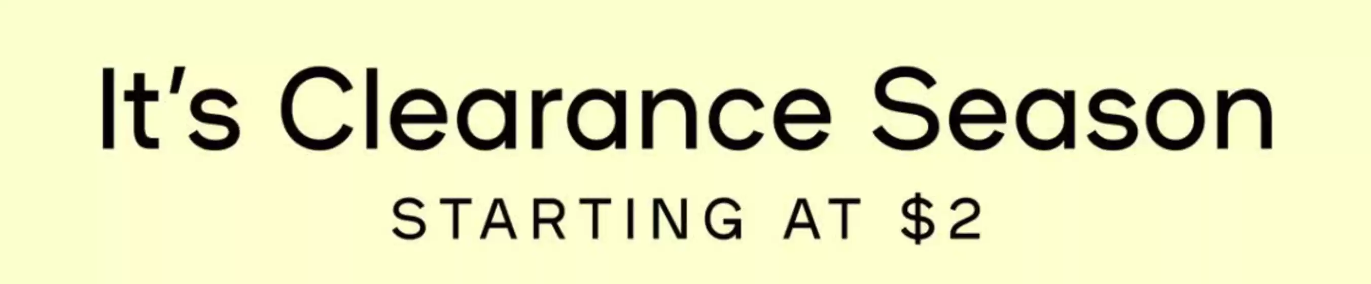 Claire's catalogue | It's Clearance Season | 2026-07-08T00:00:00.000Z - 2026-07-29T00:00:00.000Z