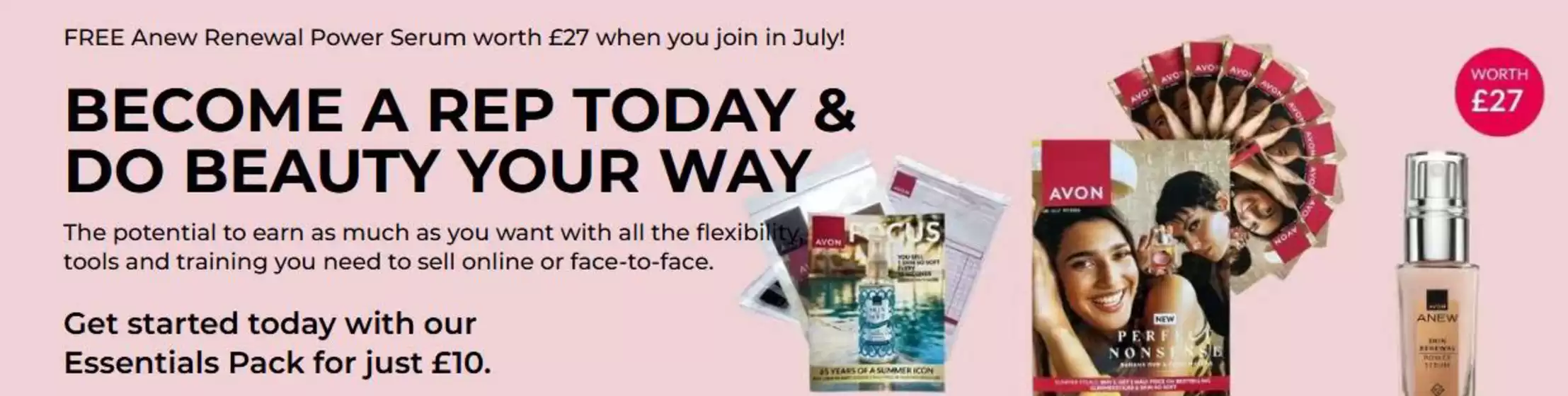 Avon catalogue in Warwick-on-Eden | Become A Rep Today & Do Beauty Your WAY | 2026-07-09T00:00:00.000Z - 2026-07-31T00:00:00.000Z
