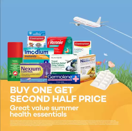 Rowlands Pharmacy catalogue | Mega Deal Half Price | 2026-07-23T00:00:00.000Z - 2026-09-08T00:00:00.000Z