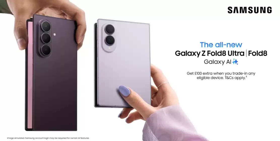 Currys catalogue in Farnham Royal | Galaxy Z Fold8 Ultra Fold8 | 2026-07-23T00:00:00.000Z - 2026-08-01T00:00:00.000Z